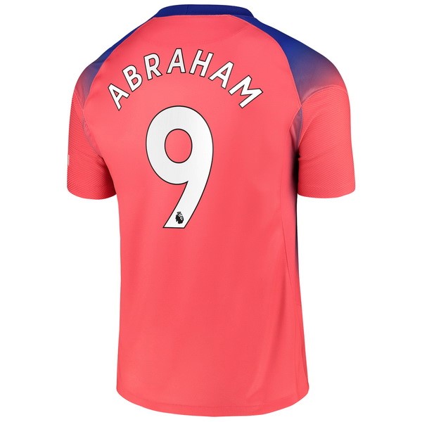 Trikot Chelsea NO.9 Abraham Ausweich 2020-21 Orange Fussballtrikots Günstig